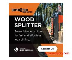 Get hold of the perfect Wood Splitter Australia for your requirement