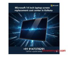 Microsoft 14 inch Laptop Screen Replacement Cost Center in Kolkata