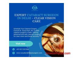 Restore Clear Vision with Top Cataract Surgeon in Delhi