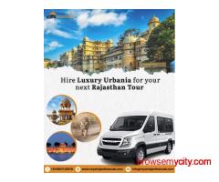 Luxury Urbania Tempo Traveller Services in Jaipur