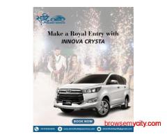 Book Innova Crysta on Rent in Jaipur | Shristi Holiday Services