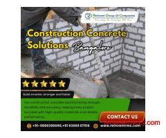 Reinvent RMC | Construction Concrete Solutions Bangalore