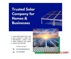 Certified Solar Company for Residential & Commercial Projects