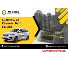 Mr. Cabby Lucknow to Etawah Cab – Best Fares & 24/7 Service