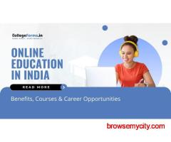 Online Education in India | Benefits, Courses & Career Opportunities