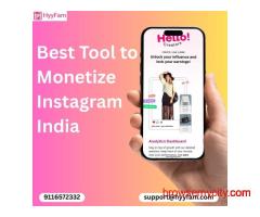 Best Tool to Monetize Instagram India