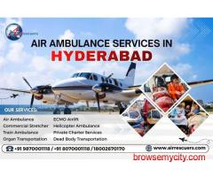 Emergency Air Ambulance in Hyderabad – Air Rescuers
