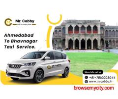 Ahmedabad To Bhavnagar Cab Service