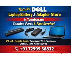 Reliable Dell Laptop Battery & Adapter Store in Tambaram – Genuine Parts & Fast Service
