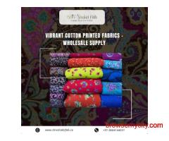 Reliable Cotton Printed Fabric Manufacturer for Boutiques
