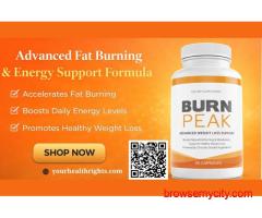 Burn Peak™ Official Website | Weight Loss Support