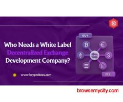 Who Needs a White Label Decentralized Exchange Development Company?