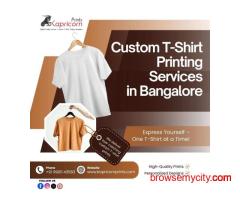 Custom T‑Shirt Printing Services in Bangalore | T‑Shirt Printing in Bangalore