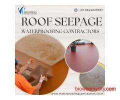 Roof Seepage Waterproofing contractors in Bangalore