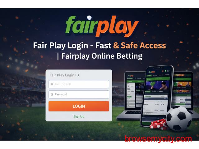 Fair Play Login- Quick and Secure User Access - 1/1