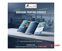 Brochure Printing Services in Bangalore | Printing Company in Bangalore