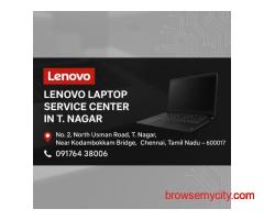 Lenovo Laptop Service Center in T. Nagar, Chennai
