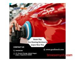 Same-Day Car Denting Services in Jaipur Near You
