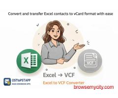 Export Excel Contact Data to vCard with Accuracy