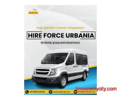 Force Urbania Hire Jaipur for Comfortable and Safe Journeys