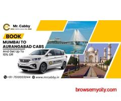 Affordable Mumbai to Aurangabad Cab Booking – Choose Mr. Cabby