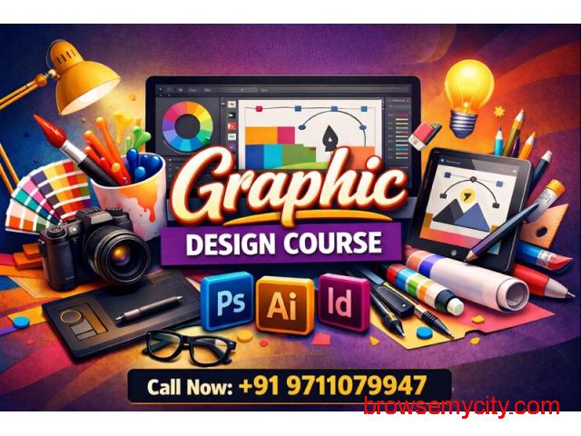 Best graphic design institutes in Laxmi Nagar - 1/1