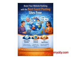 Free Guest Posting Sites to Increase Traffic & Domain Authority