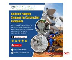 Concrete Pumping Solutions for Construction Companies in Bangalore | Construction Concrete Solutions