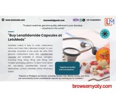 Where Can I buy Lenalidomide Capsules Online at Wholesale Price in Philippines