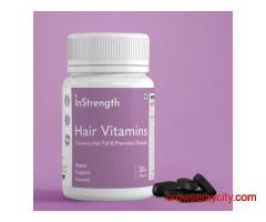 Revitalize Your Hair Naturally – Try InStrength Hair Growth Tablets with Biotin Now!