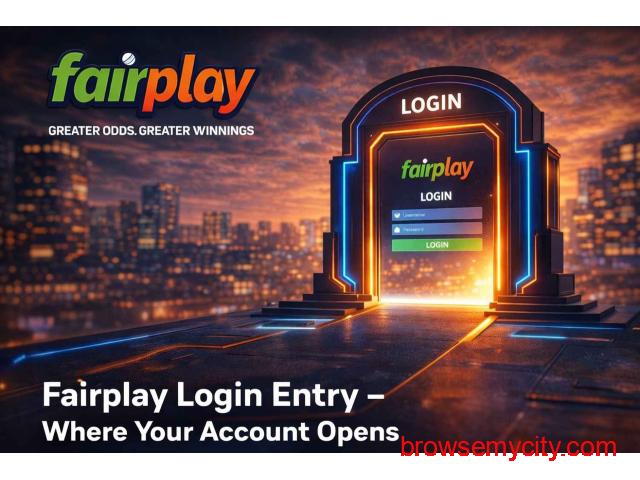Fairplay Login Entry – Where Your Account Opens - 1/1