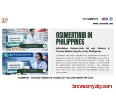 Osimertinib 80 mg Price in the Philippines – Affordable, Trusted Online Delivery