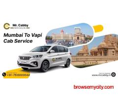 Mr. Cabby’s Mumbai to Vapi Cab Service