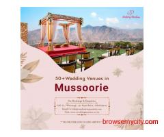 Destination Wedding in Mussoorie with Romantic Hillside Views