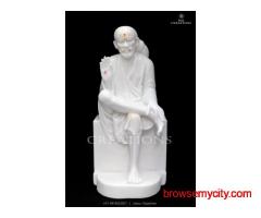 Get Handcrafted Sai Baba Marble Statues from the Manufacturer