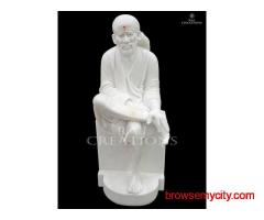 Get Handcrafted Sai Baba Marble Statues from the Manufacturer