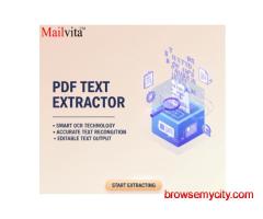 Quickly Extract and Save PDF Text Using Mailvita PDF Text Extractor