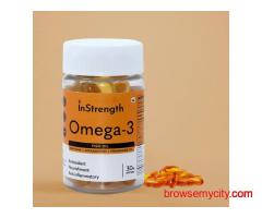 Omega 3 capsules salmon fish oil 1000mg - A Smart Choice for Total Wellness