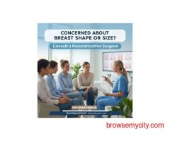 Concerned About Breast Shape or Size? Consult a Reconstructive Surgeon