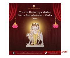 Trusted Dattatreya Marble Statue Manufacturer – Order Now