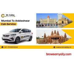 Mumbai to Ankleshwar Cab Service by Mr. Cabby
