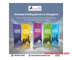 Standee Printing Service in Bangalore