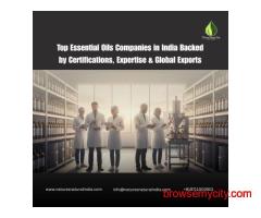 Top Essential Oils Companies in India Backed by Certifications, Expertise & Global Exports