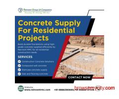 Concrete Supply For Residential Projects Bangalore | Best RMC Company