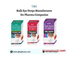 Bulk Eye Drops Manufacturer for Pharma Companies