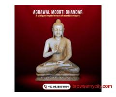 Handcrafted Buddha Marble Murti – Best Price!
