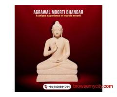 Handcrafted Buddha Marble Murti – Best Price!
