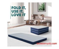Folding Mattress for Flexible Comfort & Easy Storage | Loom and Needles