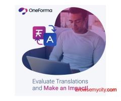 OneForma | Translation Rater