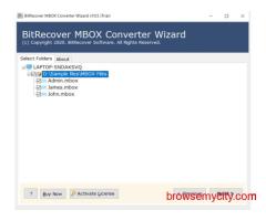 BitRecover MBOX Converter Wizard
